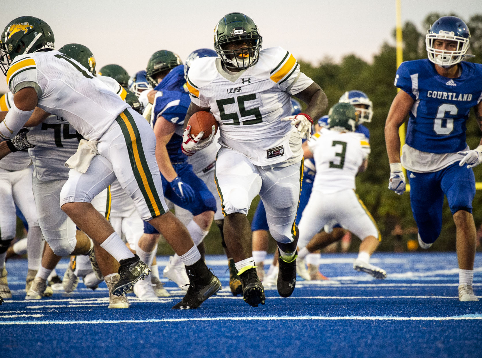 Louisa at Courtland football